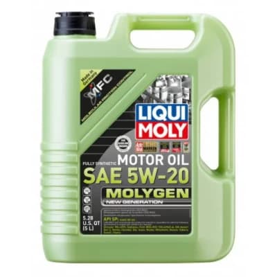 LIQUI MOLY MOLYGEN 5W-20 SYNTHETIC MOTOR OIL - 5 LITERS